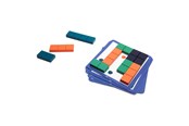 Puzzels - BS Toys Square Puzzle Wood - Shape Game Hout - GA451