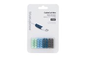 Kabelgoot, Kabelhoes & Kabelbinders - Bluelounge Design CableCoil Mini - 9-pack - Blue - BLUCCOM-OMBLU