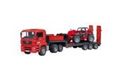 Speelgoedauto - Bruder MAN TGA Low loader truck with Manitou Telescopic - BR2774