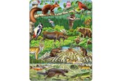 Puzzels - Larsen Puzzles Nordic Forest (45 pcs) - LA-FH15