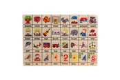 Puzzels - Playwood Wooden Stud Puzzle My First Words Hout - RS198