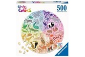 Puzzels - Ravensburger Circle of Colors Puzzles - Animals 500pcs. Vloer - 171729