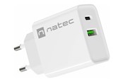 Mobiel - Adapters & Opladers - Natec Ribera power adapter - USB 24 pin USB-C - 20 Watt - NUC-2061