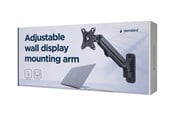 Monitorbevestiging - Gembird MA-WA1-01 mounting kit - adjustable arm - for LCD display - fine texture black - MA-WA1-01