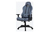 Gamer stoel - Arozzi Torretta Softfabric Stoel - Blauw - Zachte stof - Tot 120 kg - TORRETTA-SFB-BL2