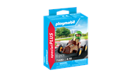 Speelgoedpop - Playmobil Kind met go-kart - 71480