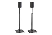 Muurbevestigingen, AV-bevestigingen & AV-meubels - Sanus WSSE1A2 stand - for speakers - height-adjustable - black - Max 2.2 kg - recommended for - WSSE1A2-B2