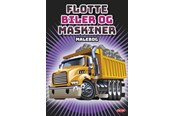 Creatief spelen - Tactic Flotte biler og maskiner malebog - 52599