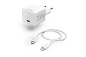 Mobiel - Adapters & Opladers - Hama Fast Charger 220V USB-C-Lightning - 00201620