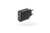 Mobiel - Adapters & Opladers - Hama Charger 2xUSB-A 12W Black - 00201627