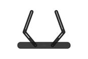 Muurbevestigingen, AV-bevestigingen & AV-meubels - Sanus SANUS Soundbar Mount for Sonos Ray Black - Max - recommended for - WSSAMF1-B2