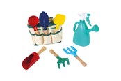 Buiten spelen - Small Foot - Garden Bag with Garden Tools 8 pcs. - 1710