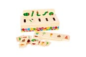 Leren en educatie - Small Foot - Caterpillar Never Enough Images Sorting box - 11342