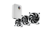 Case Fan - HYTE THICC FP12 Fan 3 Pack - Case ventilator - 120mm - Wit met zwarte vleugels - 47 dBA - FAN-HYTE-FP12-BW-3NP