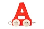 Houten speelgoed - Small Foot - Wooden Letter Train Color - A - 10351