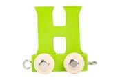 Houten speelgoed - Small Foot - Wooden Letter Train Color - H - 10358