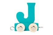 Houten speelgoed - Small Foot - Wooden Letter Train Color - J - 10360