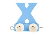 Houten speelgoed - Small Foot - Wooden Letter Train Color - X - 10374