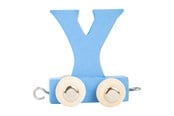Houten speelgoed - Small Foot - Wooden Letter Train Color - Y - 10375