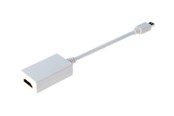 Beelscherm- en tv-kabel - DIGITUS adapter - DisplayPort / HDMI - 15 cm - AK-340404-001-W