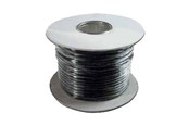 Netwerk - kabel - DIGITUS ASSMANN Flat Telephone Cable Installation - Zwart - 10m - AK-460700-100-S