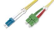 Netwerk - kabel - DIGITUS Fiber Optic Singlemode Patchcable SC to LC - 1m - 1m - DK-292SCA3LC-01