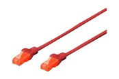 Netwerk - kabel - DIGITUS Professional patch cable - 1 m - red - Rood - 1m - DK-1617-010/R