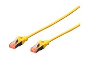 Netwerk - kabel - DIGITUS Professional patch cable - 3 m - yellow - Geel - 3m - DK-1644-030-Y-10