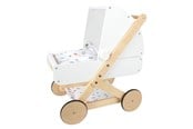 Dolls & Accessories - Small Foot - Wooden Doll Pram Little Button - 11914