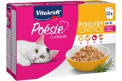 Katten - Vitakraft Poésie Classique Multipack Poultry Choice (12-Pack x 85g) - 58979