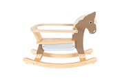 Speelgoed voor baby's - Small Foot - Rocking Horse with Seat Brown - 12291