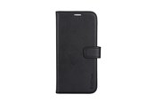 Mobiel - Covers & Cases - Radicover Wallet Case Anti Radiation PU MagS RFID Black - iPhone 15 Plus - RAD289