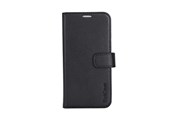 Mobiel - Covers & Cases - Radicover Wallet Case Anti Radiation PU MagS RFID Black - iPhone 15 - RAD288