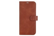 Mobiel - Covers & Cases - Radicover Wallet Case Anti Radiation 2in1 Brown iPhone 14 Plus - RAD277
