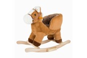 Speelgoed voor baby's - Small Foot - Wooden Rocking Horse Brown with Seat and Sound - 10616