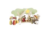 Creatief spelen - Small Foot - Wooden Christmas Crib Playset - 12356