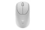 Muis - Dell Alienware Pro Wireless Gaming Mouse - mouse - USB 2.4 GHz - lunar light - Muis - Optisch - 6 knoppen - Wit - PRO-MS-W-DEAM