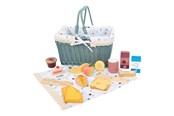 Doen-alsof spelen - Small Foot - Picnic Set with Wooden Play Food Tasty 26dlg. - 12325