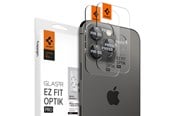 Mobiel - Overige accessoires - Spigen Glass tR EZ Fit Optik Pro 2 Pack - black - iPhone 17/16/15/14 Pro / 17/16/15/14 Pro Max - AGL05205