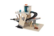 Speelgoedauto - Small Foot - Wooden Garage Rally - 12357