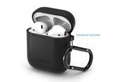 Headphones/Headsets - Spigen Silicone case - black - AirPods 1/2019 - 066CS24808