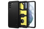 Mobiel - Covers & Cases - Spigen Tough Armor - black - Galaxy S21 - ACS02425