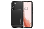 Mobiel - Covers & Cases - Spigen Rugged Armor - matte black - Samsung Galaxy S22 - ACS03986
