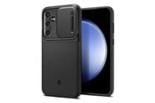 Mobiel - Covers & Cases - Spigen Optik Armor - black - Samsung Galaxy S23 FE - ACS06380