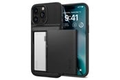Mobiel - Covers & Cases - Spigen Slim Armor CS - black - iPhone 15 Pro - ACS06728
