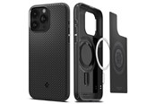 Mobiel - Covers & Cases - Spigen Mag Armor MagSafe - matte black - iPhone 15 Pro - ACS06736