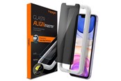 Mobiel - Beschermend glas - Spigen Glass AlignMaster Privacy 1 Pack - iPhone 11 - AGL00103