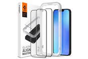 Mobiel - Beschermend glas - Spigen tR Align Master 2 Pack - FC black - iPhone 14 Plus/iPhone 13 Pro Max - AGL03377