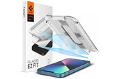 Mobiel - Beschermend glas - Spigen Glass tR EZ Fit Transparency Sensor Open 2 Pack - iPhone 16e/14/13/13 Pro - AGL03389
