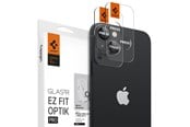 Mobiel - Overige accessoires - Spigen Glass EZ Fit Optik Pro 2 Pack - black - iPhone 15/15 Plus/14/14 Plus - AGL05213